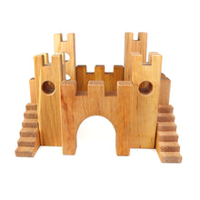 Load image into Gallery viewer, Knight&#39;s Wooden Castle - 10 pieces
