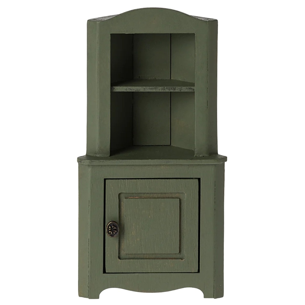 Corner cabinet, Mouse - Dark green