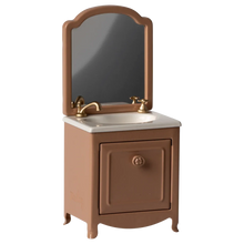 Load image into Gallery viewer, Sink dresser with mirror, Mouse - Dark powder
