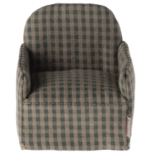 Load image into Gallery viewer, Chair, Mouse - Green checker
