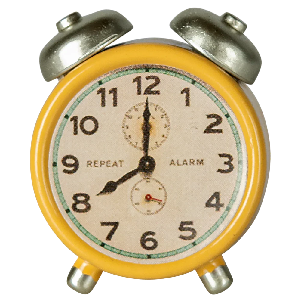 Alarm clock, Mouse - Yellow