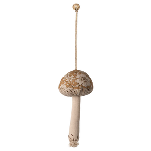 Mushroom ornament, Blossom - Ocher