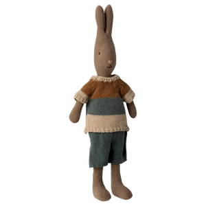 Rabbit size 2, Brown - Shirt and shorts