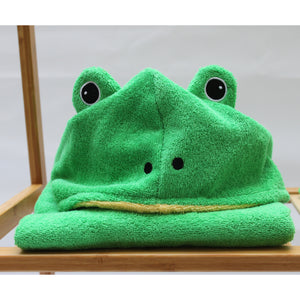 Frog poncho - organic cotton