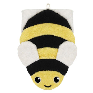 Bee organic washing puppet, small