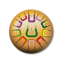 Load image into Gallery viewer, Tambú Steel Tongue Drum, 11 tones
