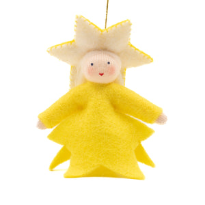 Hanging decoration Yellow Star