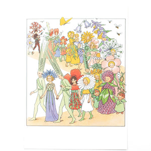 The Flower Festival postcard