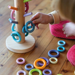 Sorting Helper Building Rings Pastel