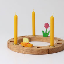 Load image into Gallery viewer, Amber Beeswax Candles (100%) 12 Pack
