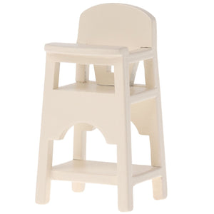 High chair, Mouse - Off white